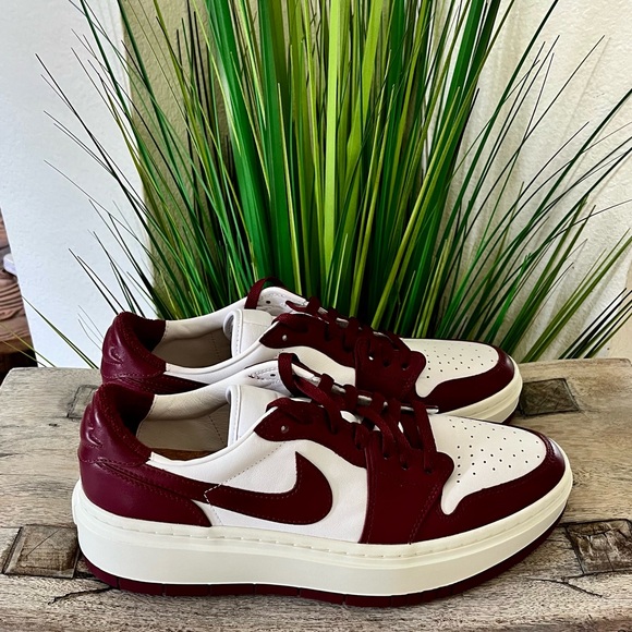 Air Jordan 1 Elevate Low Dark Beetroot Sneakers - Picture 2 of 9